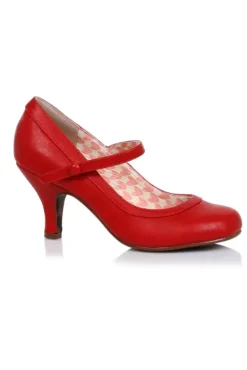 Bettie Heels (Red) By>Bettie Page Best