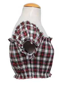 Bettie Mae Top White Plaid><noscript><img width=
