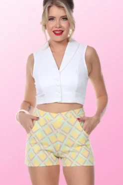 Delilah Shorts (Sunshine) By>Bettie Page Outlet