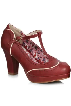 Joan (Burgundy) By>Bettie Page Hot