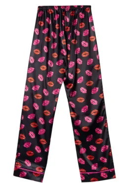 Kiss Print Tie Pj Set><noscript><img width=