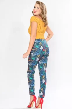 La Fiesta Top (Mustard) By>Bettie Page Clearance