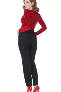 Monica Trouser (Black) By><noscript><img width=