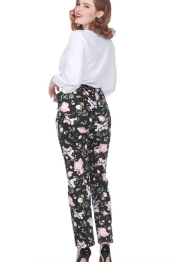 Monica Trouser (Blossom) By>Bettie Page Hot