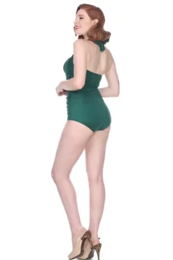 Swatch Frock (Green) By>Bettie Page Discount