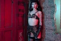 Z Stitch 4 Strap Suspender Belt (Leopard) By><noscript><img width=